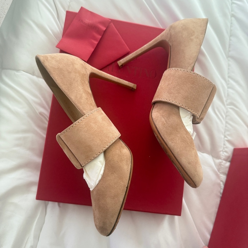 Valentino Women's Tan Heels